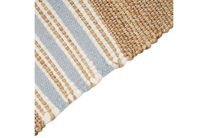 Flatvevd Mirza - Beige, Natur, Hvit, Blå - Tekstiler - Tepper & Matter - Flatvevde tepper