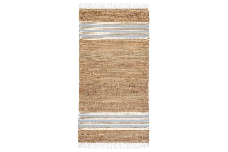 Flatvevd Mirza - Beige, Natur, Hvit, Blå - Tekstiler - Tepper & Matter - Flatvevde tepper