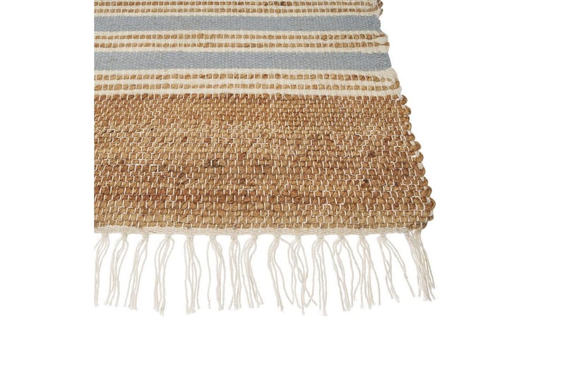 Flatvevd Mirza - Beige, Natur, Hvit, Blå - Tekstiler - Tepper & Matter - Flatvevde tepper