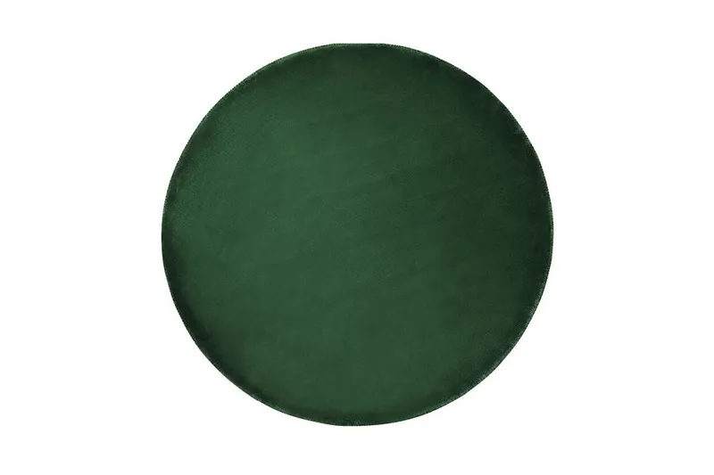 Brinckman Viskosematte Rund 140 cm, MørkeGrønn