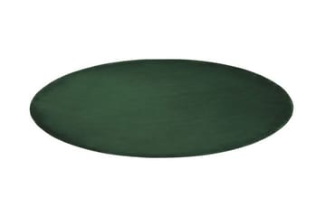 Brinckman Viskosematte Rund 140 cm - MørkeGrønn - Tekstiler - Tepper & Matter - Moderne tepper - Viskosematter