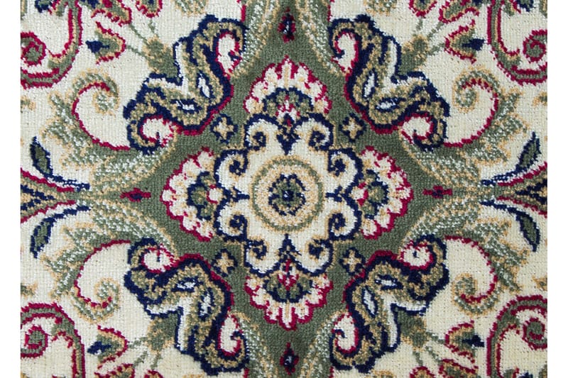 Casablanca Medallion Matte 80x250 - Grønn - Tekstiler - Tepper & Matter - Orientalske tepper