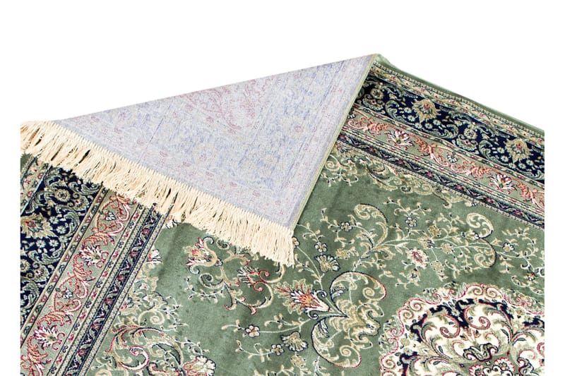 Casablanca Medallion Matte 80x250 - Grønn - Tekstiler - Tepper & Matter - Orientalske tepper