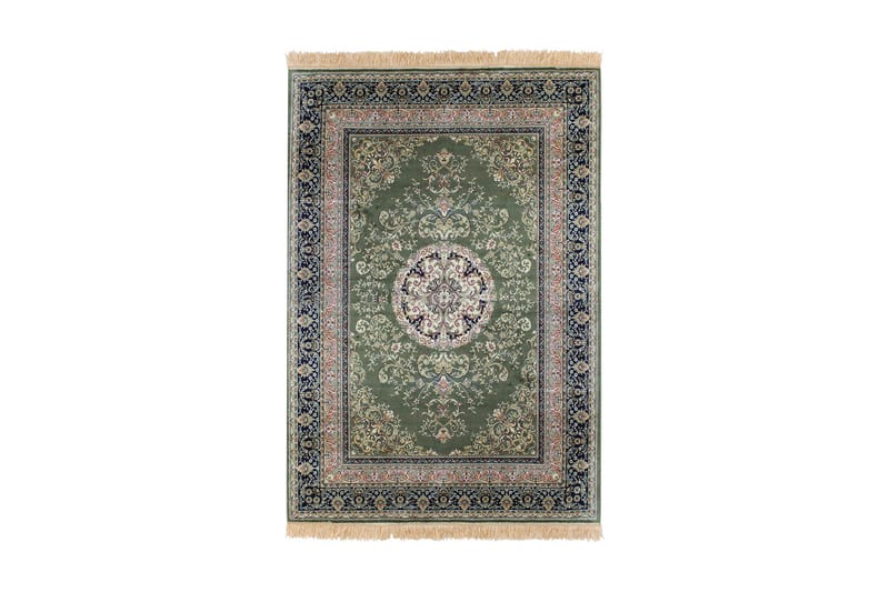 Casablanca Medallion Orientalsk Matte 130x190 - Grønn - Flatvevde tepper