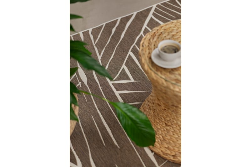 Domani Modern Flatvevd Matte 240x330 cm - Natur - Tekstiler - Tepper & Matter - Flatvevde tepper