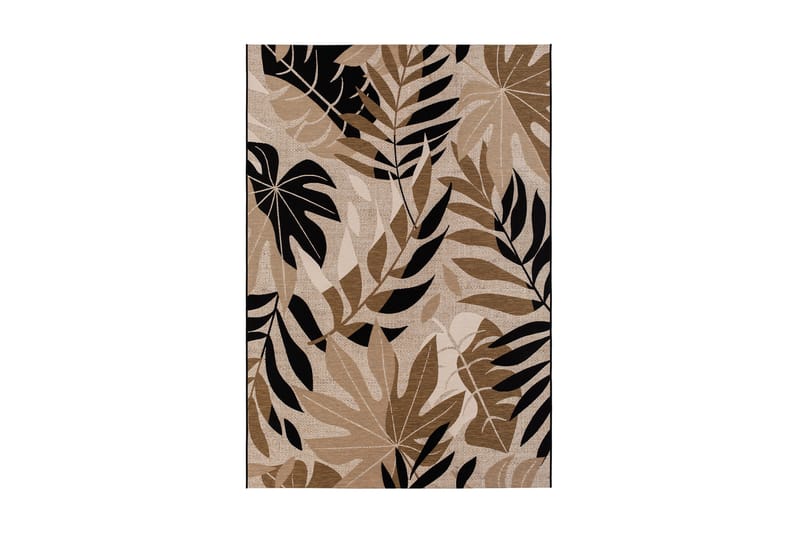 Domani Monstera Flatvevd Matte 160x230 cm - Flerfarget - Flatvevde tepper