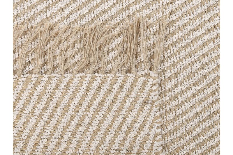 Matte 140 x 200 cm beige ALADAG - Beige - Tekstiler - Tepper & Matter - Flatvevde tepper