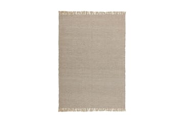 Matte 140 x 200 cm beige ALADAG - Beige - Tekstiler - Tepper & Matter - Flatvevde tepper