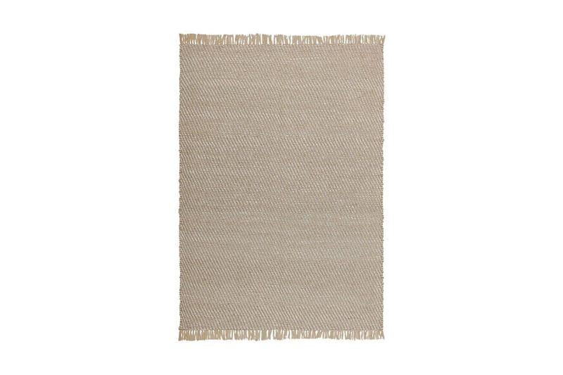 Matte 140 x 200 cm beige ALADAG - Beige - Flatvevde tepper