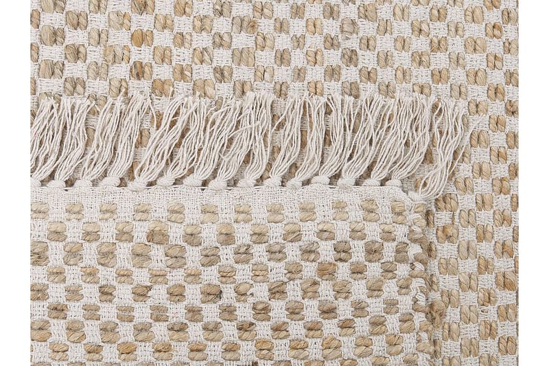 Matte 140 x 200 cm beige ZERDALI - Beige - Tekstiler - Tepper & Matter - Flatvevde tepper