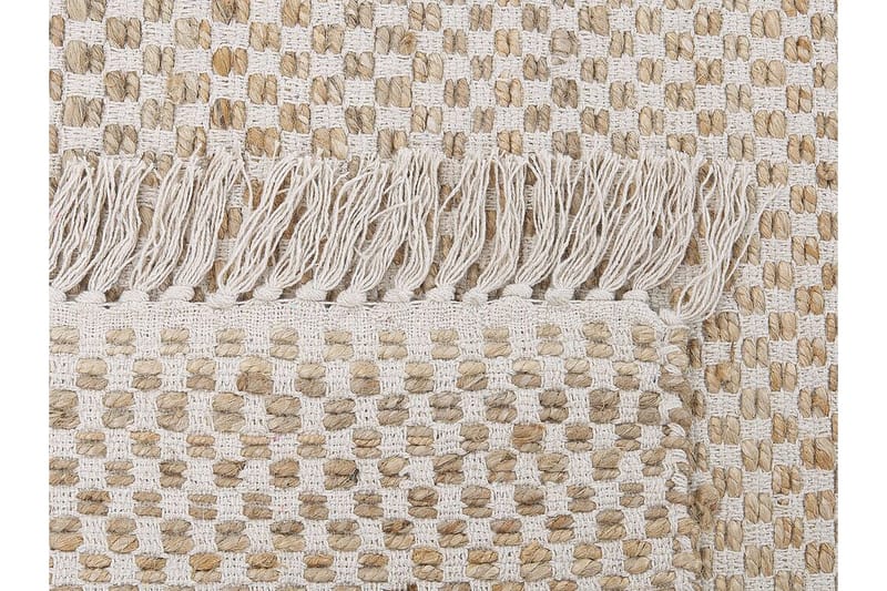 Matte 140 x 200 cm beige ZERDALI - Beige - Tekstiler - Tepper & Matter - Flatvevde tepper