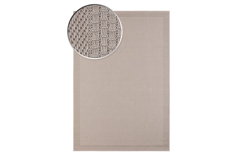 Miami Flatvevd Matte 133x190 cm - Natur - Tekstiler - Tepper & Matter - Flatvevde tepper