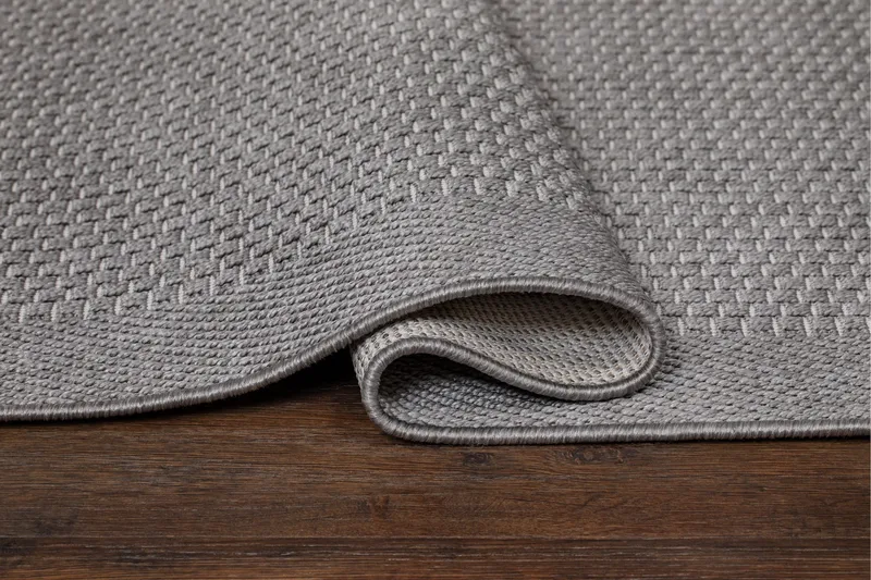 Miami Flatvevd Matte 160x230 cm - Grå - Tekstiler - Tepper & Matter - Flatvevde tepper