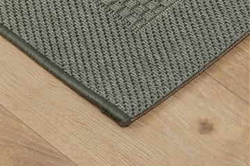 Miami Flatvevd Matte 240x340 cm - Grønn - Tekstiler - Tepper & Matter - Flatvevde tepper