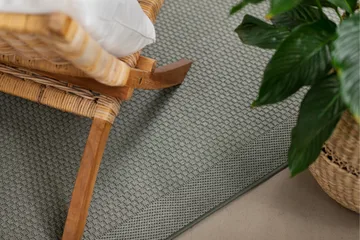 Miami Flatvevd Matte 80x200 cm - Grønn - Tekstiler - Tepper & Matter - Flatvevde tepper