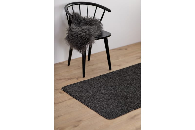 Porto Flatvevd Matte 80x320 cm - Antrasitt - Tekstiler - Tepper & Matter - Flatvevde tepper