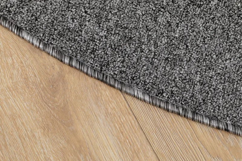 Porto Flatvevd Matte Rund 240 cm - Grå - Tekstiler - Tepper & Matter - Flatvevde tepper