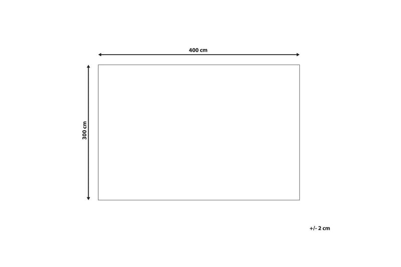 Flatvevet Mengen - 300x400 cm - Tekstiler - Tepper & Matter - Store tepper