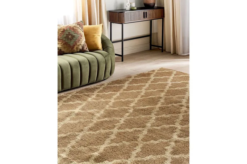 Flatvevet Mermer - 160x230 cm - Tekstiler - Tepper & Matter - Store tepper