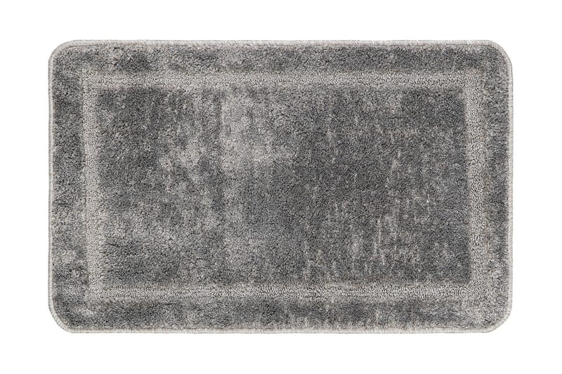 Frame Baderomsteppe 67x110 cm Oval - Grå - Tekstiler - Tepper & Matter - Baderomsmatte
