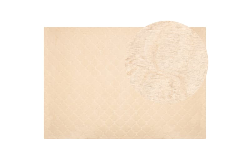 Gharo Skinnteppe 160x230 cm - Beige - Tekstiler - Tepper & Matter - Skinn & pelstepper
