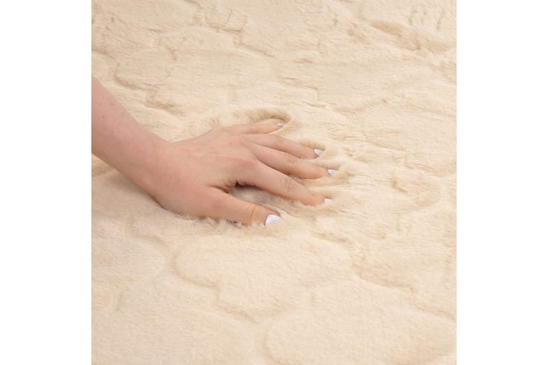 Gharo Skinnteppe 80x150 cm - Beige - Tekstiler - Tepper & Matter - Skinn & pelstepper