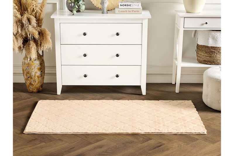 Gharo Skinnteppe 80x150 cm - Beige - Tekstiler - Tepper & Matter - Skinn & pelstepper
