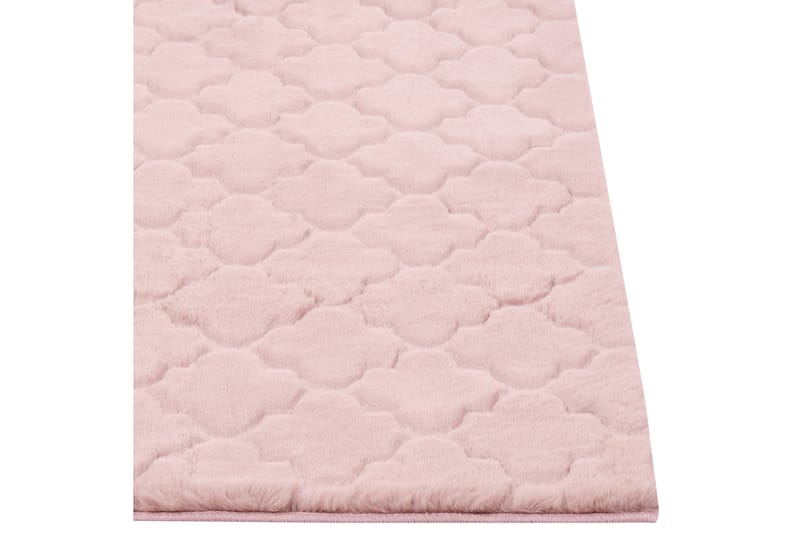Gharo Skinnteppe 80x150 cm - Rosa - Tekstiler - Tepper & Matter - Skinn & pelstepper