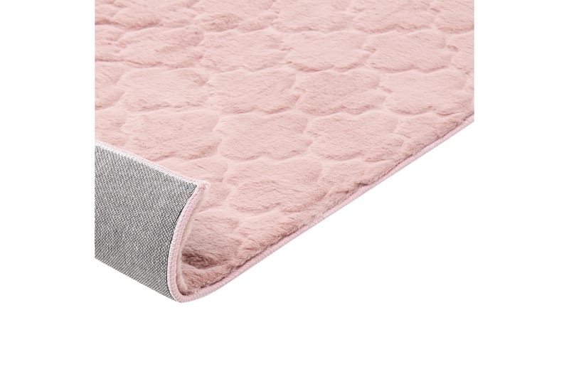 Gharo Skinnteppe 80x150 cm - Rosa - Tekstiler - Tepper & Matter - Skinn & pelstepper