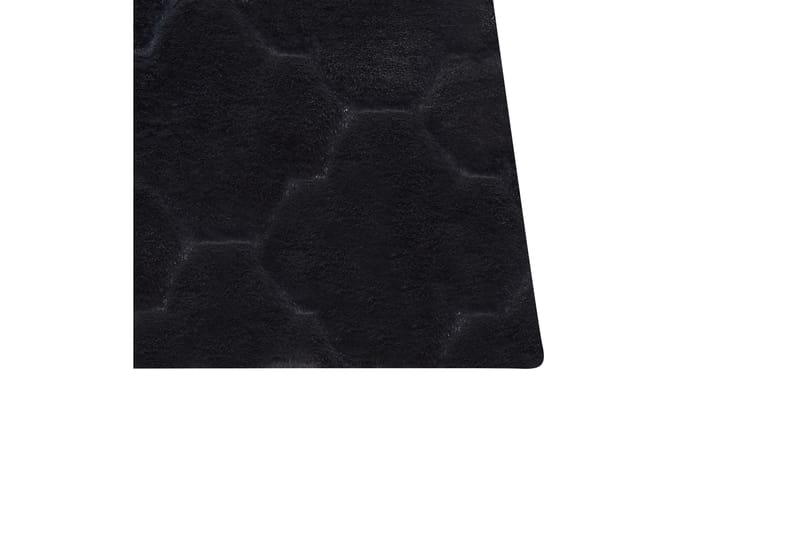 Gharo Skinnteppe 80x150 cm - Svart - Tekstiler - Tepper & Matter - Skinn & pelstepper