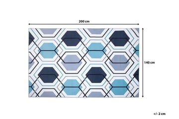 Giresun Matte 140x200 cm - Flerfarget - Tekstiler - Tepper & Matter - Moderne tepper - Wiltontepper