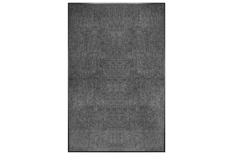 Dørmatte vaskbar antrasitt 120x180 cm - Antrasittgrå - Tekstiler - Tepper & Matter - Hall matte