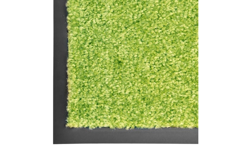 Dørmatte vaskbar grønn 90x150 cm - grønn - Tekstiler - Tepper & Matter - Hall matte