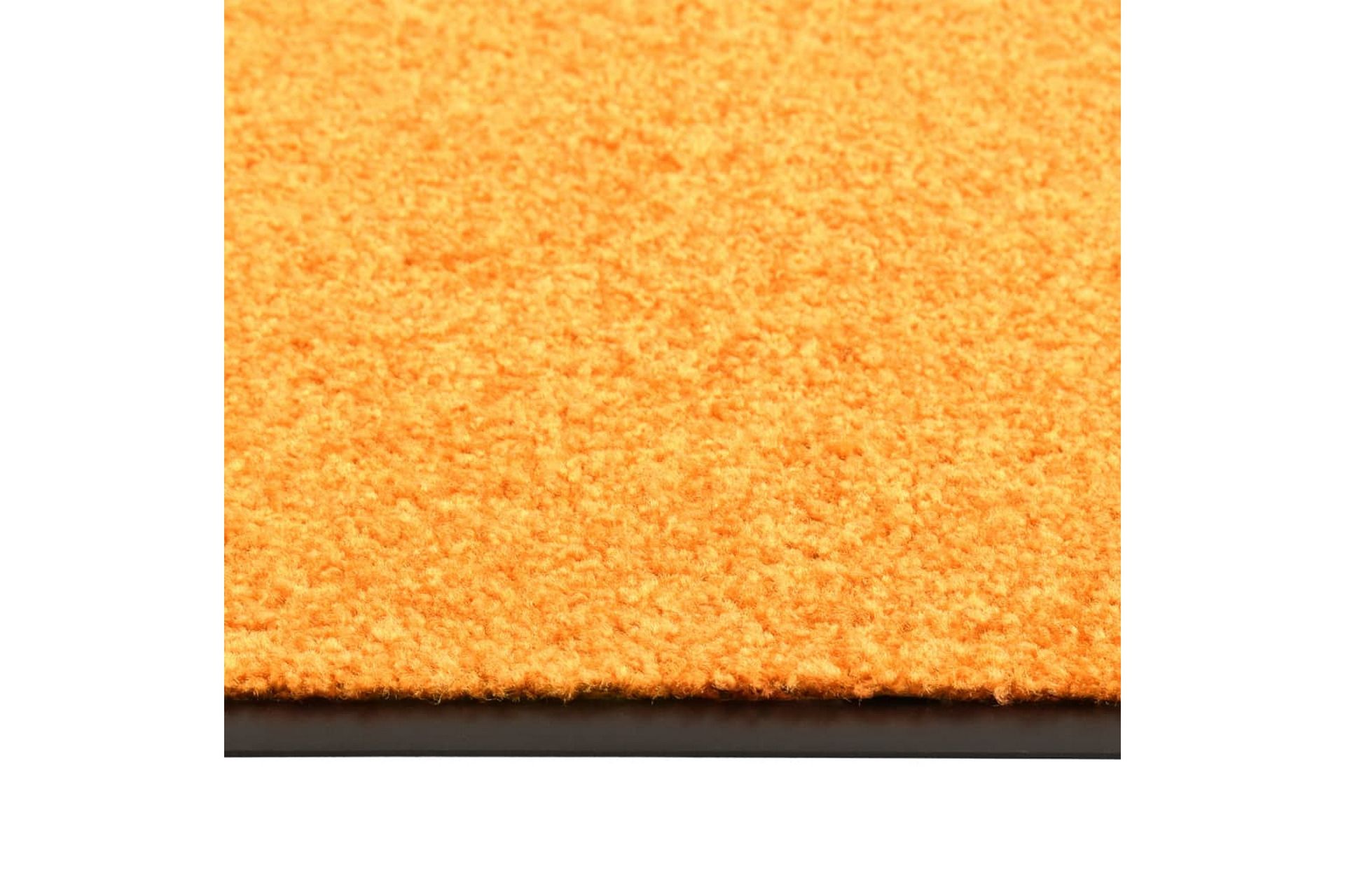 Dørmatte vaskbar oransje 40x60 cm - Oransj - Tekstiler - Tepper & Matter - Hall matte