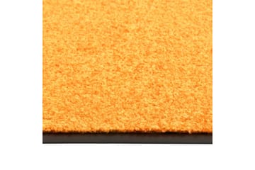 Dørmatte vaskbar oransje 40x60 cm - Oransj - Tekstiler - Tepper & Matter - Hall matte