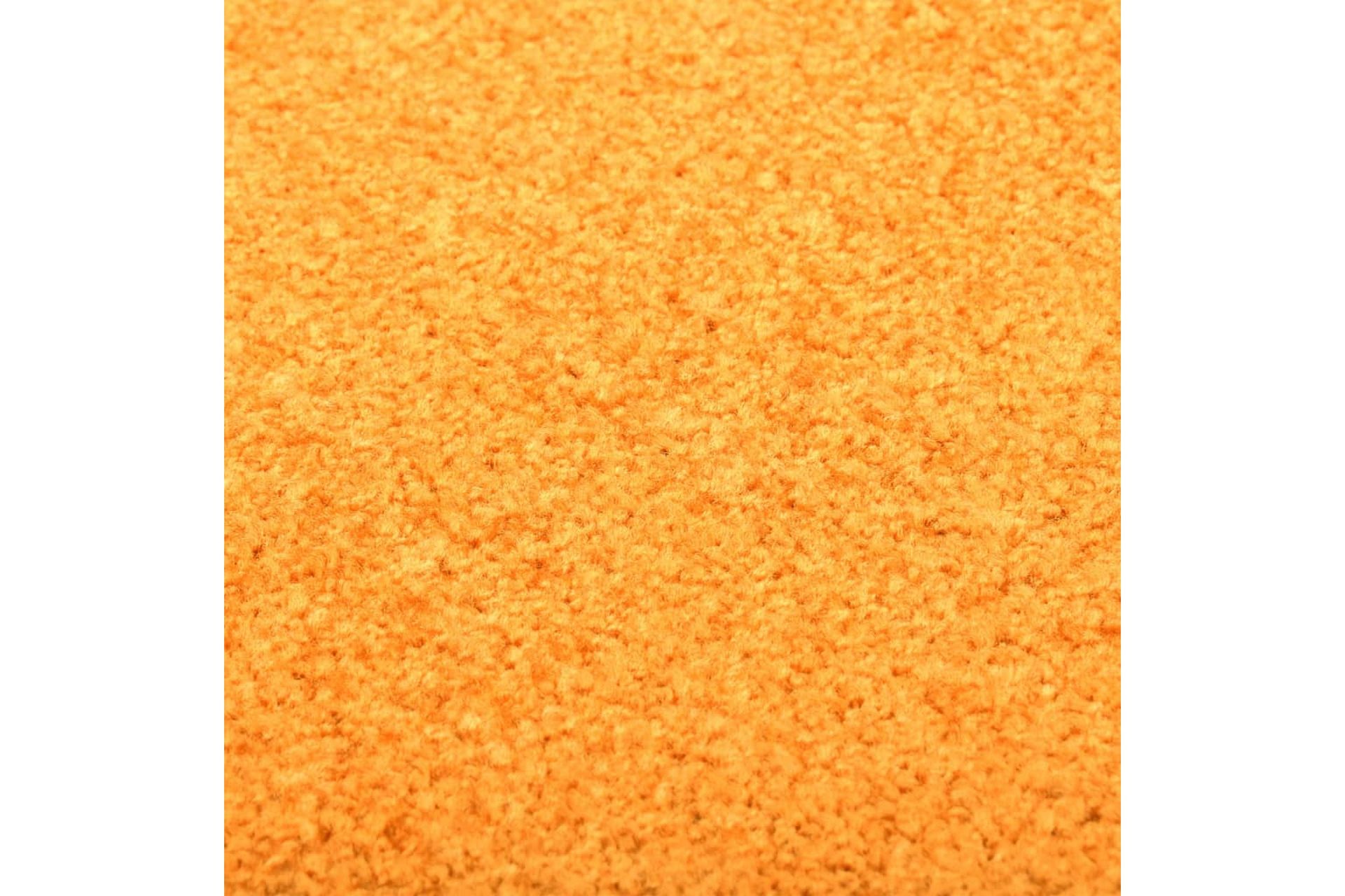 Dørmatte vaskbar oransje 40x60 cm - Oransj - Tekstiler - Tepper & Matter - Hall matte