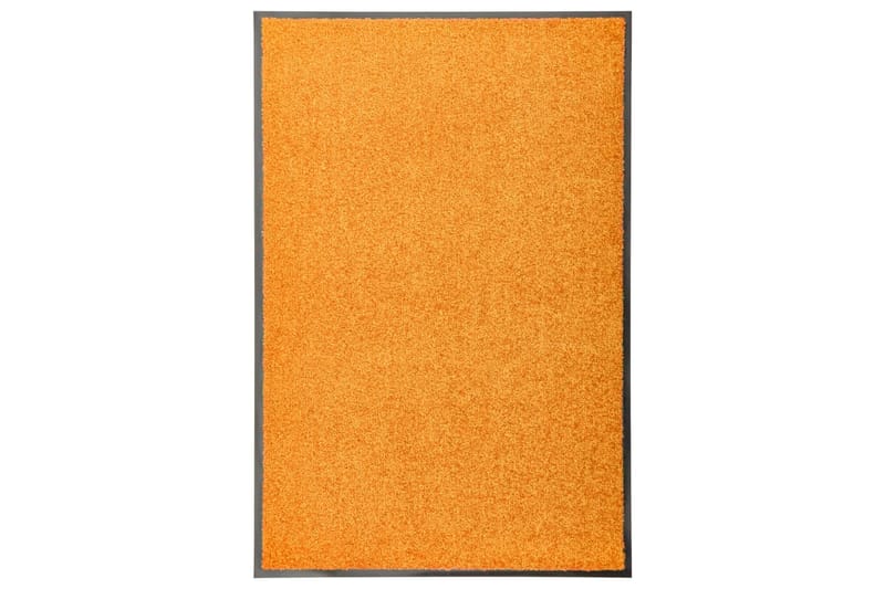 Dørmatte vaskbar oransje 60x90 cm - Oransj - Tekstiler - Tepper & Matter - Hall matte