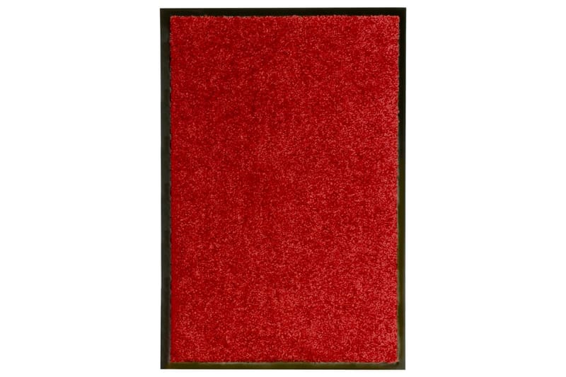 Dørmatte vaskbar rød 40x60 cm - Rød - Tekstiler - Tepper & Matter - Hall matte