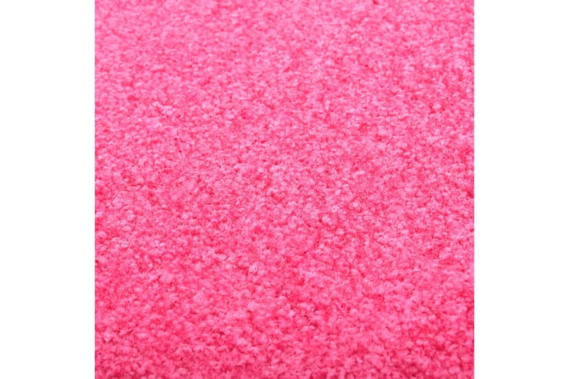 Dørmatte vaskbar rosa 60x180 cm - Rosa - Tekstiler - Tepper & Matter - Hall matte