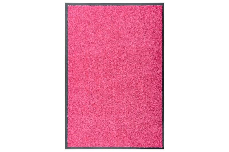 Dørmatte vaskbar rosa 60x90 cm - Rosa - Tekstiler - Tepper & Matter - Hall matte