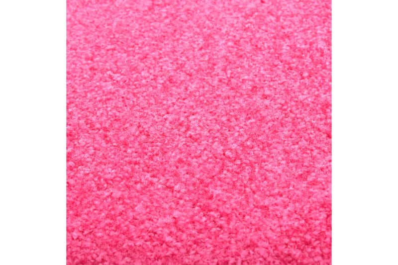 Dørmatte vaskbar rosa 60x90 cm - Rosa - Tekstiler - Tepper & Matter - Hall matte