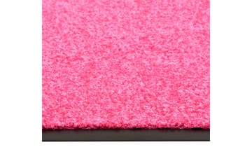 Dørmatte vaskbar rosa 60x90 cm - Rosa - Tekstiler - Tepper & Matter - Hall matte
