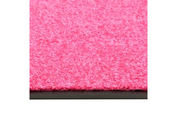 Dørmatte vaskbar rosa 90x150 cm - Rosa - Tekstiler - Tepper & Matter - Hall matte