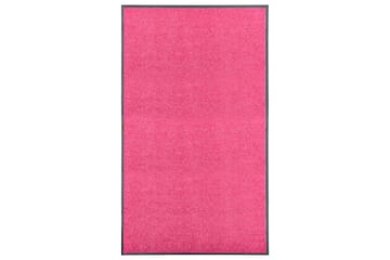 Dørmatte vaskbar rosa 90x150 cm - Rosa - Tekstiler - Tepper & Matter - Hall matte