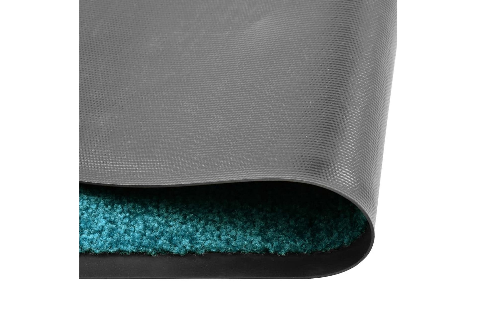 Dørmatte vaskbar turkis 40x60 cm - Blå - Tekstiler - Tepper & Matter - Hall matte