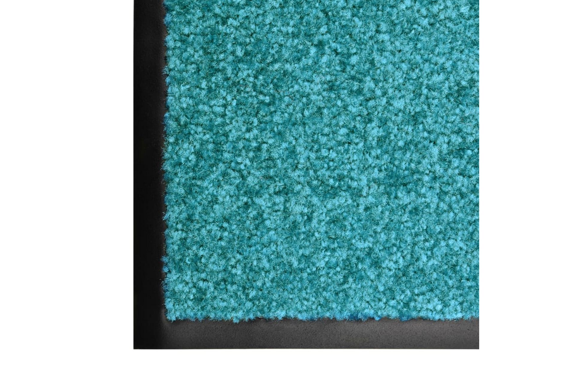 Dørmatte vaskbar turkis 40x60 cm - Blå - Tekstiler - Tepper & Matter - Hall matte