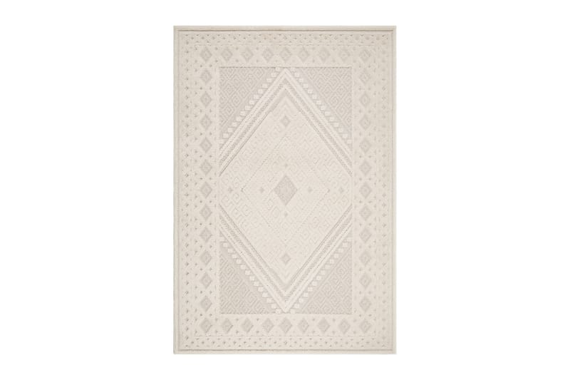 Hampton Flatvevd teppe 140x200 cm Rektangulær - Krem - Tekstiler - Tepper & Matter - Flatvevde tepper
