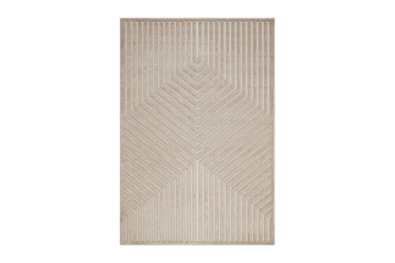 Hampton Flatvevd teppe 160x230 cm Rektangulær, Beige