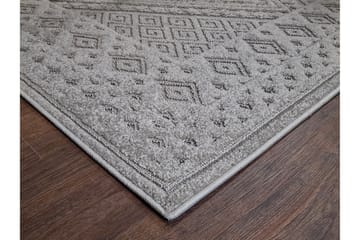Hampton Flatvevd teppe 160x230 cm Rektangulær - Grå - Tekstiler - Tepper & Matter - Flatvevde tepper
