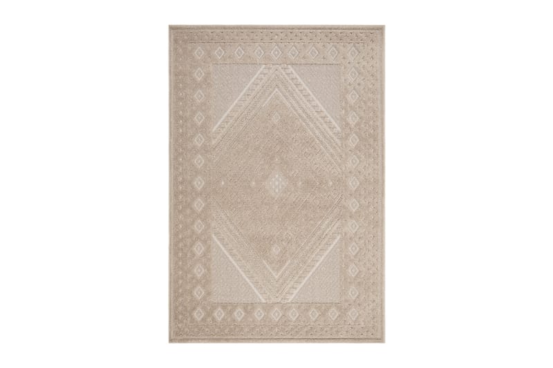 Hampton Flatvevd teppe 200x290 cm Rektangulær - Beige - Tekstiler - Tepper & Matter - Flatvevde tepper